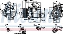 COMPRESOR DE ACONDICIONADOR CONVIENE DO: INFINITI EX, FX, G, M, Q60, Q70, QX5 