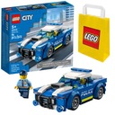 LEGO CITY BLOCKS 60312 ПОЛИЦЕЙСКАЯ АВТОМОБИЛЬНАЯ МАШИНА ПОЛИЦЕЙСКИЕ ФИГУРКИ + СУМКА LEGO