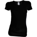 ЖЕНСКАЯ ФУТБОЛКА ИЗ 100% МЕРИНОСА С КОРОТКИМИ РУКАВАМИ