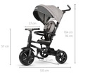 Rowerek Trójkołowy dla niemowląt SPACERÓWKA Qplay Maksymalna waga dziecka 20 kg