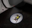 Проектор дверного освещения Dodge SCATPACK SCAT PACK Белый фон