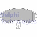 КОЛОДКИ HAM. ПЕРЕДНЯ LP1462 DELPHI  (16307959633) фото min 16