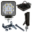 ГАЛОГЕННАЯ СВЕТОДИОДНАЯ РАБОЧАЯ ЛАМПА 27Вт 9x3Вт 12В 24В