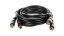 Кабель 2xRCA / 2x RCA ВЫСОКОГО КАЧЕСТВА OFC 50032 1,5м