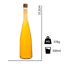 10x Butelka BELVEDERE 500 ml na NALEWKĘ WINO BIMBEREK Cechy dodatkowe możliwość mycia w zmywarce