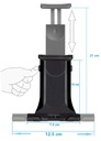 Автомобильный держатель на окно для планшета 7–10 дюймов