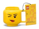 Керамическая кружка LEGO девочка - глаз