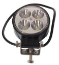ФАРА ГАЛОГЕН РОБОЧИЙ РОБОЧА ДІОДНА КРУГЛА 4 LED (СВІТЛОДІОД)  (6965302607) фото min 5