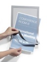 УНИВЕРСАЛЬНАЯ ПЛИТКА ДЛЯ ЗАМЕЧАНИЙ MAGNETICALLY ADHESIVE Duraframe A4 x 4 шт.