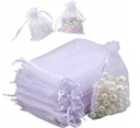 СУМКА ИЗ ОРГАНЗЫ СУМОЧКИ ДЛЯ ЮВЕЛИРНЫХ УКРАШЕНИЙ 100 ШТ.