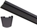 Профиль ALU CEILING RAIL SLIM MAT BLACK - 130 см