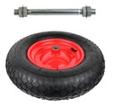 КОЛЕСО ДЛЯ ТАЧКИ 4,80/4,00-8 + СВОБОДНАЯ ОСЬ