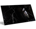 MAWROS ЧЕРНЫЙ МРАМОР КАРРАРА ПОЛЯРНАЯ ПЛИТКА 60x120см