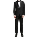 Мужской черный смокинг 182/50/88