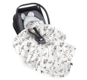 КРУГЛОГОДНАЯ ОБЛЕПИВКА НА ЛИПУЧКЕ ДЛЯ СИДЕНЬЯ BABYSTEPS NATURA GREY