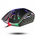 Mysz USB A4Tech Bloody Blazing A60 czarna RGB Liczba przycisków 8