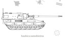 Раскраска для малышей Рисование военной техники 2+ Гном
