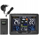 БЕСПРОВОДНАЯ ПОГОДНАЯ СТАНЦИЯ + БЛОК ПИТАНИЯ ТЕРМОМЕТР ГИГРОМЕТР БРОУИН БАРОМЕТР