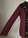 PERUVIAN FASHION - piękny -ALPAKA- sweter -HAFTY - L (40) - Rodzaj rozpinane