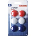 MEMOBOARDS магниты для досок, 6 шт 30 мм.