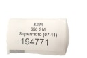 KTM SM 690 SUPERMOTO (07-11) RADIATEURphoto 11