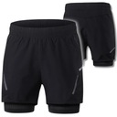 ARSUXEO СПОРТИВНЫЕ ШОРТЫ ДЛЯ ВЕЛОСИПЕДНОЙ ЕЗДЫ ВЕЛОСИПЕДНЫЕ ТРЕНАЖЕРНЫЕ ШОРТЫ размер L