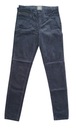 PIAZZA ITALIA spodnie aksamitne 134-140 rurki slim
