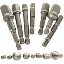 НАБОР ПЕРЕДАТЧИКОВ 1/4 3/8 1/2 ДЛЯ ОТВЕРТКИ