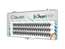 Шелковые ресницы Clavier BeShaped, 6 мм, завиток B