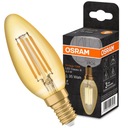 Светодиодная лампа E14 СВЕЧА НА НИТИ 4ВТ ДЕКОРАТИВНАЯ OSRAM