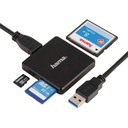 Czytnik kart pamięci Hama 00124156 USB 3.0 EAN (GTIN) 4047443342133