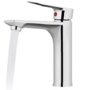 НАСТОЛЬНАЯ РАКОВИНА FACTURE, ВЫСОКАЯ ПОДСТАВКА, LOFT CHROME, ФИКСИРОВАННАЯ, ОДНА РУЧКА