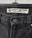 Harley Davidson USA W34 L32 vintage rovné džínsové nohavice Odtieň grafitový