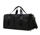 Veľká taška XL Športová cestovná posilňovňa čierna batožina do lietadla cestovanie Dominujúci vzor bez vzoru