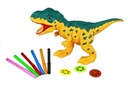 Projektor Dinosaurus + Pisaki 18 obrázkov Maľovanie Vek dieťaťa 6 mesiacov +