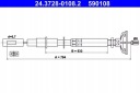 ATE CÂBLE ADHÉRENCE VW GOLF 1,5/1,6D -83 GTI/GTD 24.3728-0108.2photo 8