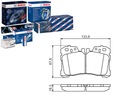 BOSCH SET PADS BRAKE P83077 LP2213 FD photo 1 - milautoparts-fr.ukrlive.com