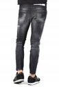 DSQUARED2 talianske džínsy nohavice SKATER JEAN BLACK NEW ITALY IT52 Veľkosť 52