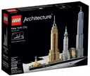 LEGO 21028 Архитектура Нью-Йорка — Эмпайр Стейт Билдинг — Статуя Свободы
