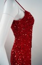 Mascara Sequins Dress Plesové šaty veľ.36 Šírka pod pazuchami 39 cm