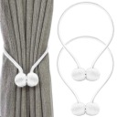 ДЕКОРАТИВНЫЕ ПРЯЖКИ, ЗАЖИМЫ ПИН-АП ДЛЯ ШТОР, ШТОР, С СИЛЬНЫМ МАГНИТОМ