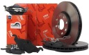 ПЕРЕДНИЕ ДИСКИ + КОЛОДКИ TRW OPEL ASTRA G 4OTW 256MM