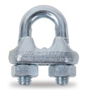 ВЕРЕВОЧНЫЙ ЗАЖИМ, ОЦИНКОВАННАЯ СТАЛЬ, 10 мм (3,8) ROBUR