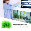 4 sztuk sztuczne rośliny akwariowe akwarium Wysokość minimalna 1 cm