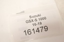 Suzuki GSX-S 1000 16-19 Обложка сервисной книжки