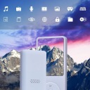 MP3-ПЛЕЕР BLUETOOTH ДИКТОФОН FM-РАДИО 16 ГБ БЕЛЫЙ
