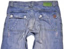 DIESEL spodnie BLUE jeans DIRTY ZIPPED _ W28 L32 Rozmiar 28/32