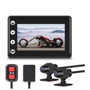 VSYSTO 2 PCS. CAMERA ON DASH PANEL MOTORCYCLE 1080P MONITOR ELECTRICAL FITTING DASHBOARD CAMERA 