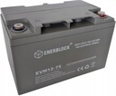 ENERBLOCK EVM 12-75 75 Ач AGM аккумулятор глубокого цикла