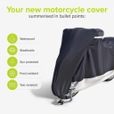 VELMIA НАКИДКА NA MOTOCYKL, ДУЖЕ ODPORNA NA ВИСОКА TEMPERATURY, ROZM.S  фото 5